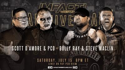 Scott D´Amore hará equipo con PCO para enfrentar a Steve Maclin y Bully Ray en Slammiversary 2023