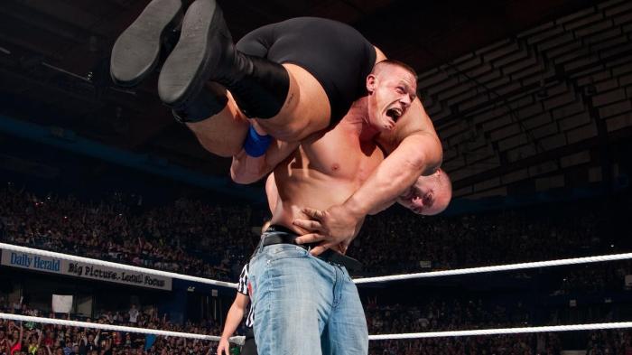 John Cena y Big Show 
