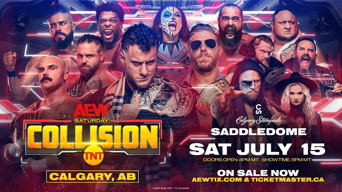 All Elite Wrestling Anuncia Parte De La Cartelera De Aew Collision Del