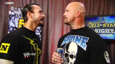 CM Punk y Steve Austin