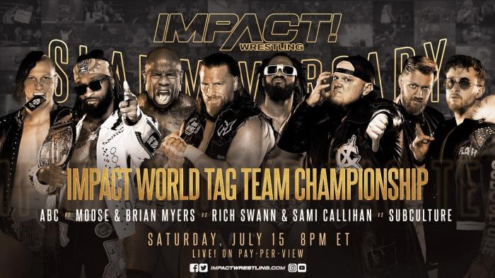 ABC defenderá los Campeonatos Mundiales en Parejas de IMPACT en un Four Way Match en Slammiversary