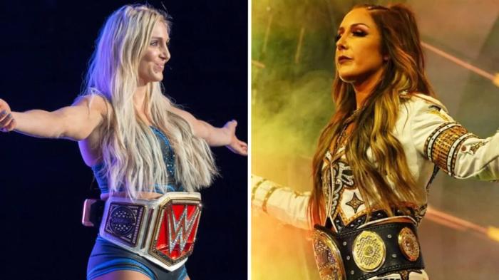 Britt Baker y Charlotte Flair