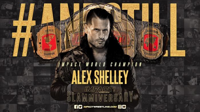 Alex Shelley retiene el Campeonato Mundial de IMPACT en Slammiversary 2023