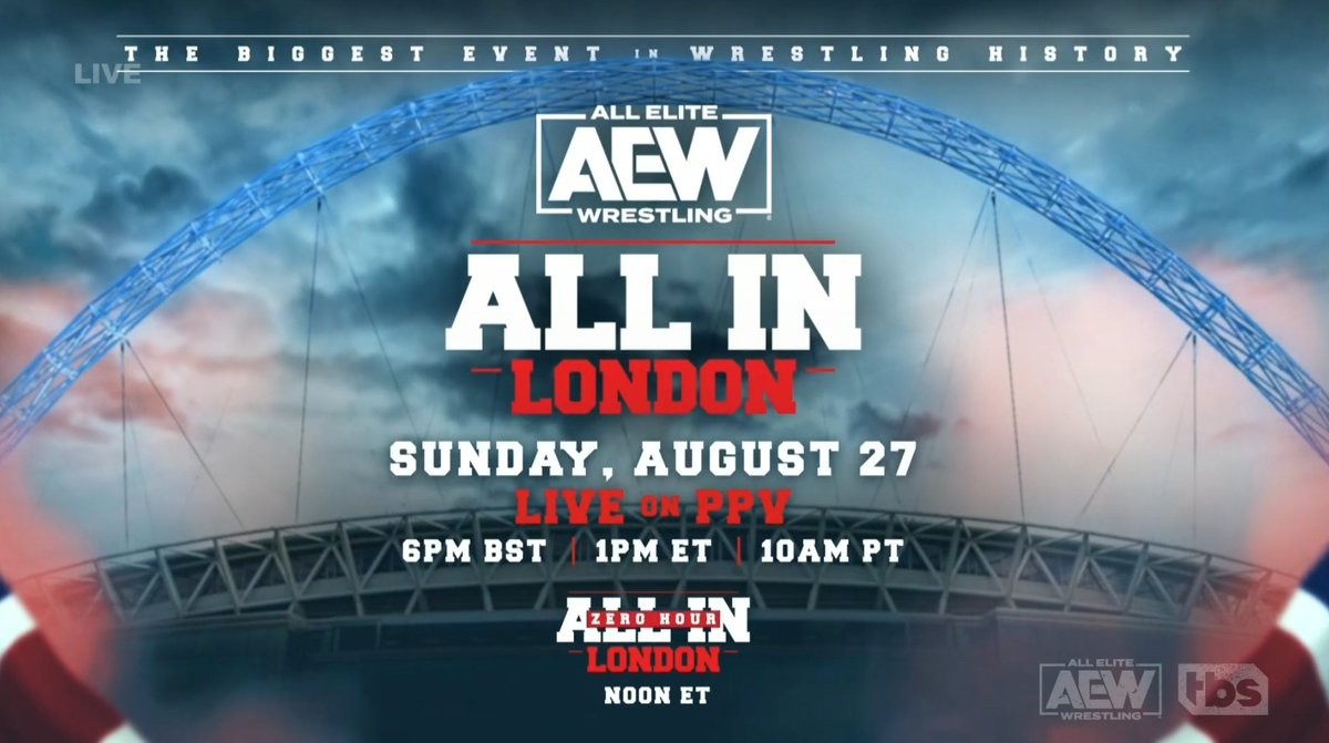 iNDEMAND y Bleacher Report compartirán la transmisión de AEW All In London