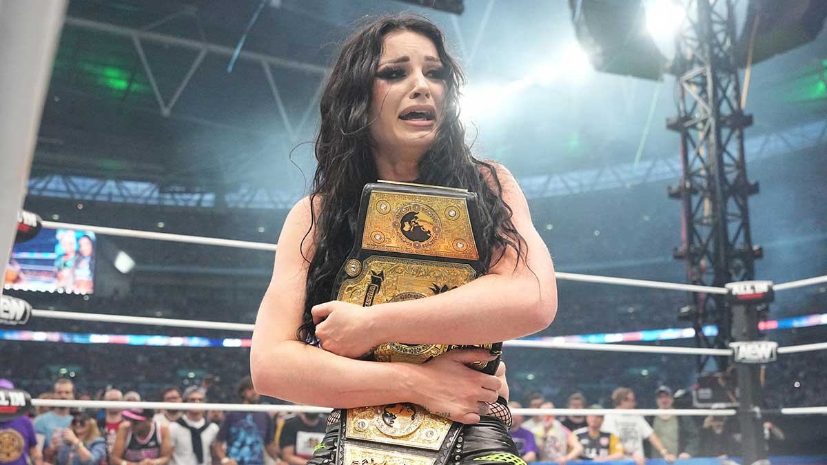 Saraya pidió entrar con su familia a AEW All In London