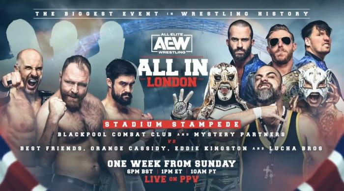 AEW All In London at Wembley Stadium