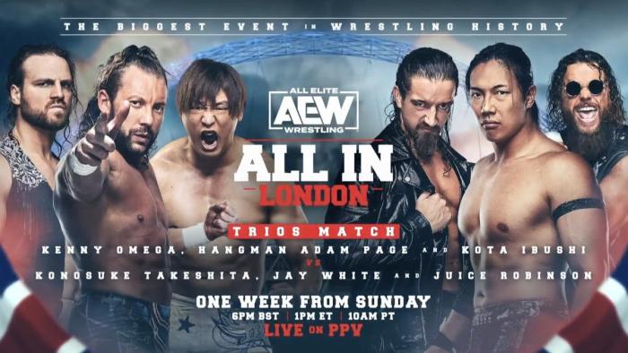 AEW All In London at Wembley Stadium