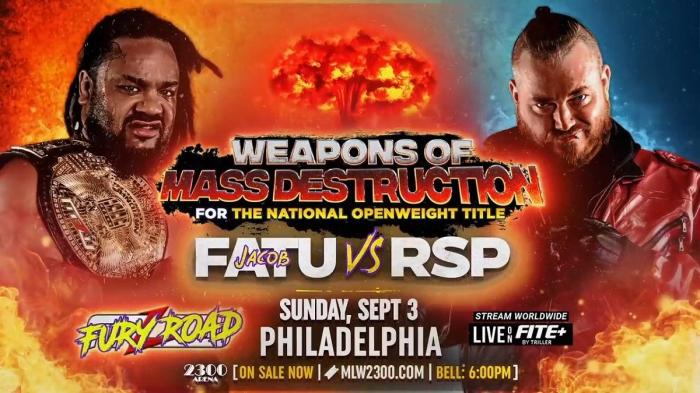 Jacob Fatu vs. RSP MLW Fury Road 2023