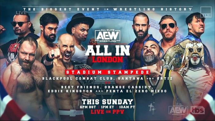 AEW All In London at Wembley Stadium