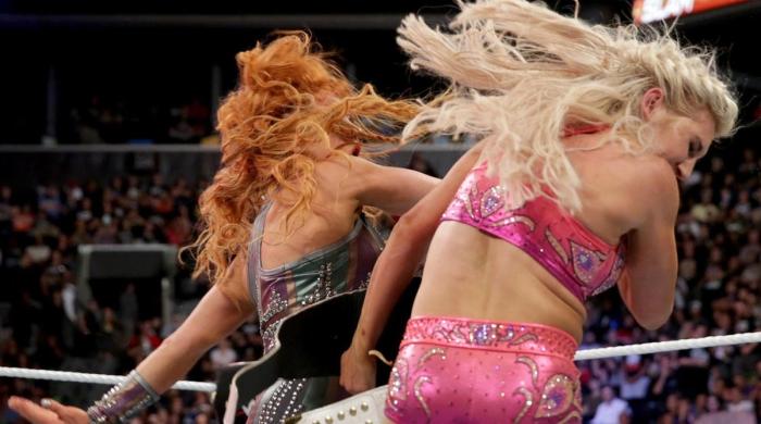 Becky Lynch y Charlotte Flair