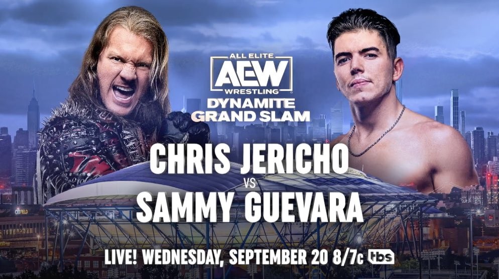 Chris Jericho enfrentará a Sammy Guevara en AEW Dynamite Grand Slam 2023