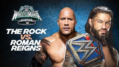 The Rock vs Roman Reigns