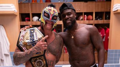 Rey Mysterio y Kevin Hart