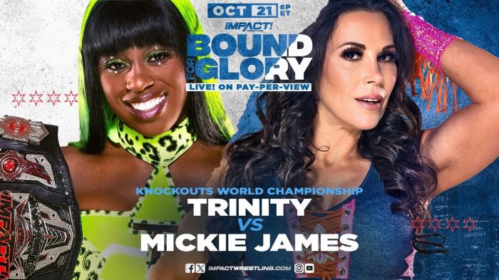 IMPACT anuncia dos combates titulares para Bound For Glory 2023