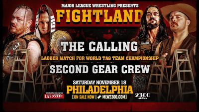 SGC vs The Calling Ladder Match MLW Fightland 2023