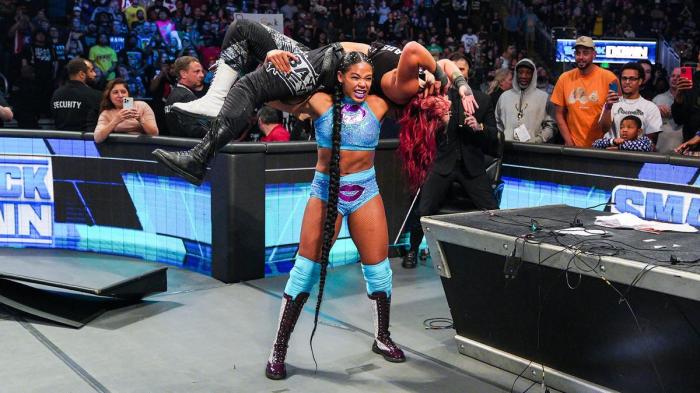 Bianca Belair y Bayley