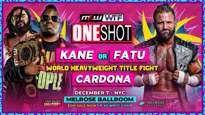 Alex Kane vs. Matt Cardona MLW One-Shot 2023