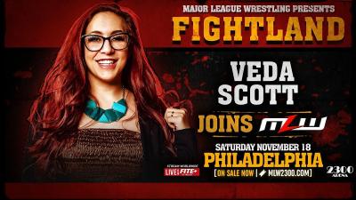 Veda Scott MLW Fightland