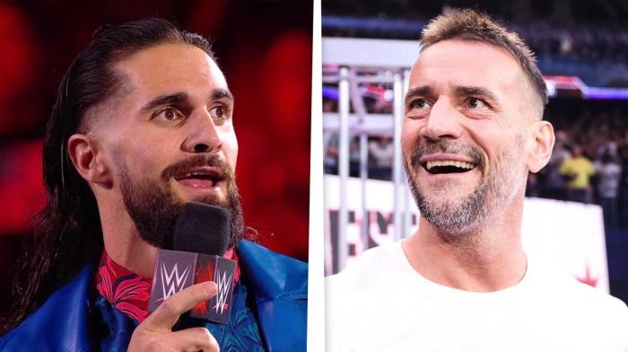 Seth Rollins y CM Punk