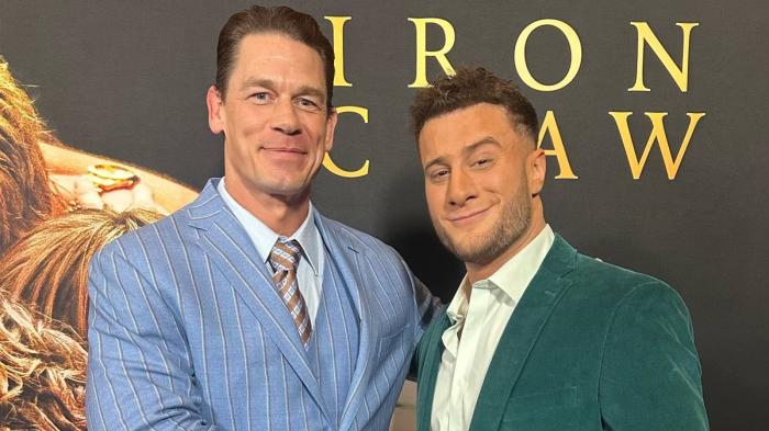 John Cena y Maxwell Jacob Friedman