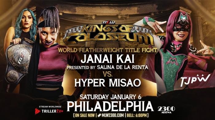 Janai Kai vs. Hyper Misao MLW Kings of Colosseum 2024