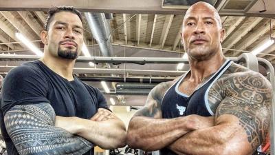 Roman Reigns y The Rock