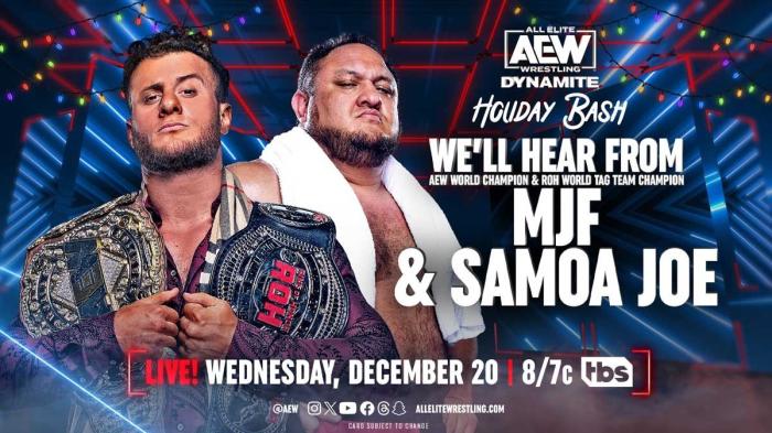 Resultados AEW Dynamite Holiday Bash 20 de diciembre de 2023