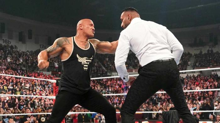 The Rock y Jinder Mahal