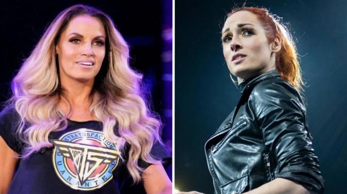 Becky Lynch y Trish Stratus