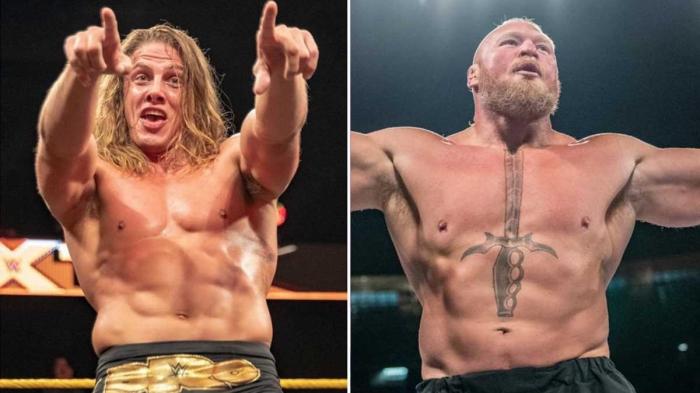 Matt Riddle y Brock Lesnar