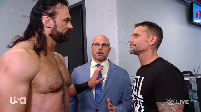 Drew McIntyre y CM Punk 