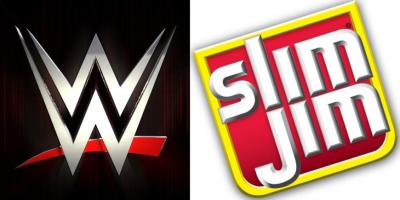 WWE y Slim Jim logos