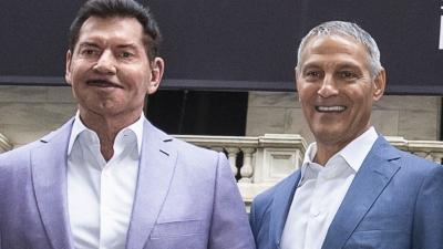 Vince McMahon y Ari Emanuel