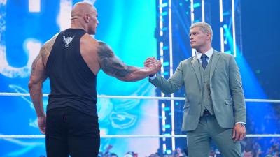 The Rock y Cody Rhodes