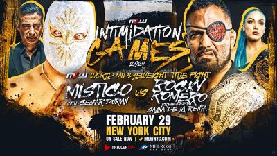 Místico vs. Rocky Romero MLW Intimidation Games