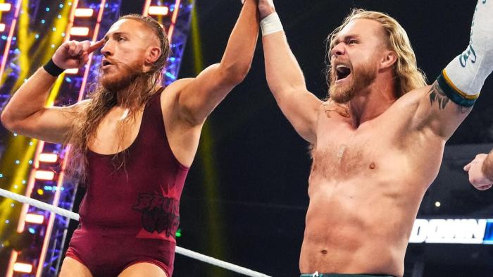 Pete Dunne y Tyler Bate