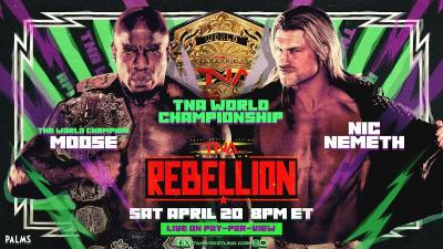 Nic Nemeth enfrentará a Moose por el Campeonato Mundial en TNA Rebellion