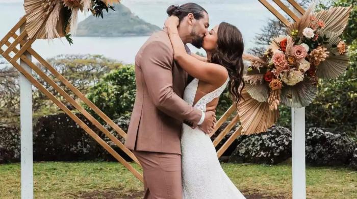 Tenille Dashwood y Mike Rallis