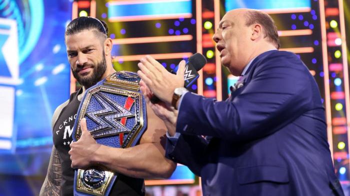 Paul Heyman y Roman Reigns