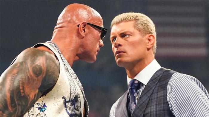 The Rock y Cody Rhodes