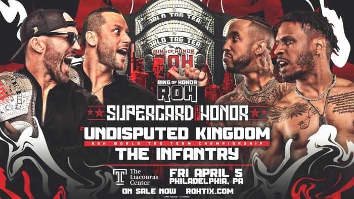 The Kingdom defenderán los títulos de parejas de ROH ante The Infantry en ROH Supercard of Honor 2024