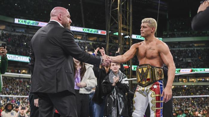 Triple H y Cody Rhodes