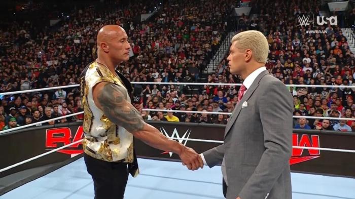 Cody Rhodes y The Rock 