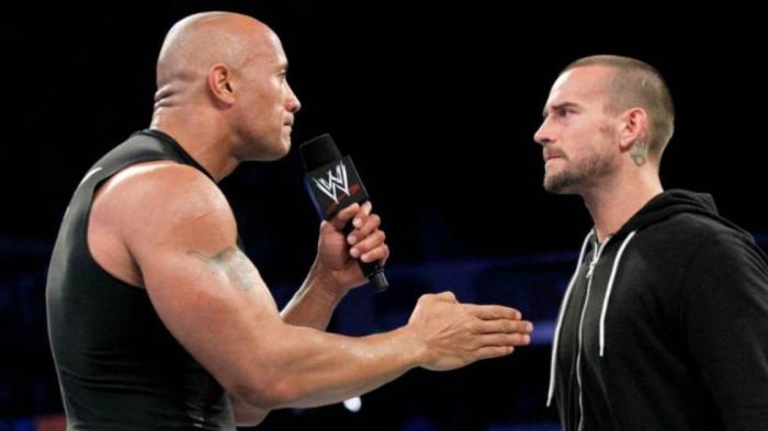 The Rock y CM Punk