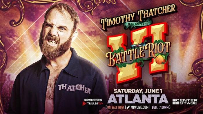 Timothy Thatcher MLW Battle Riot VI