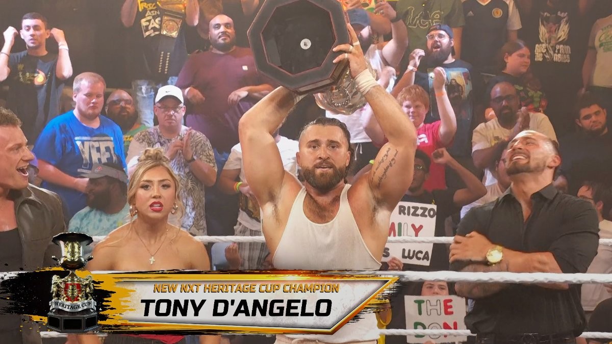 Tony D´Angelo gana la Heritage Cup en WWE NXT