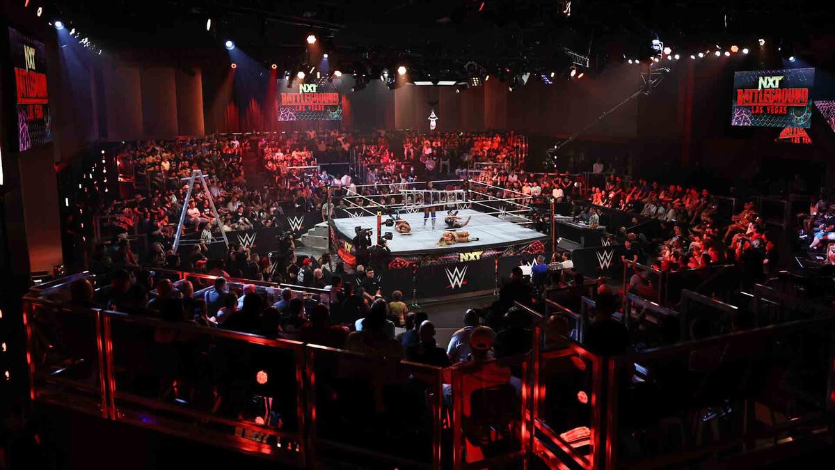 El UFC Apex dio problemas a los luchadores en NXT Battleground 2024