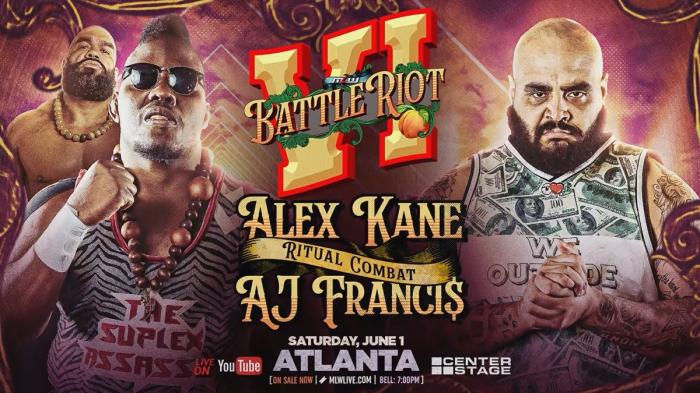 Alex Kane vs. AJ Francis MLW Battle Riot VI