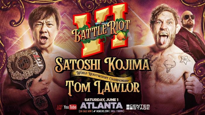 Satoshi Kojima vs. Tom Lawlor MLW Battle Riot VI