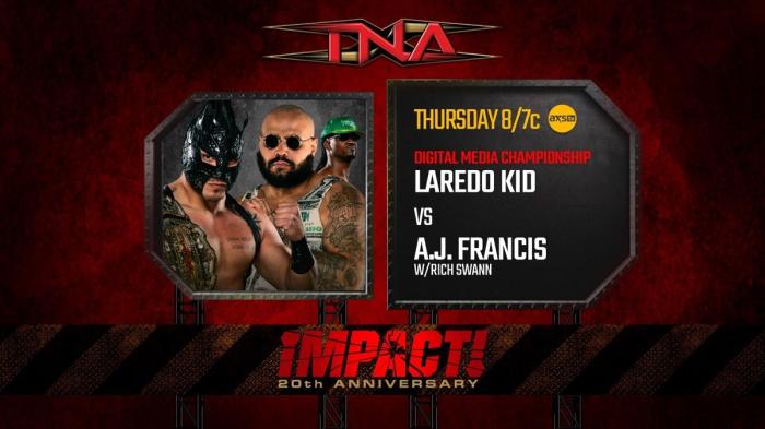 AJ Francis se corona como campeón Digital Media en TNA Wrestling
